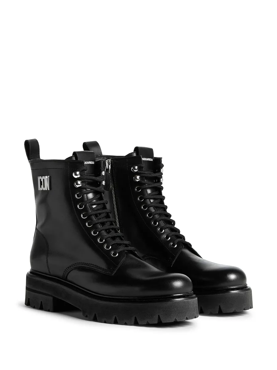 Icon plaque combat boots 3