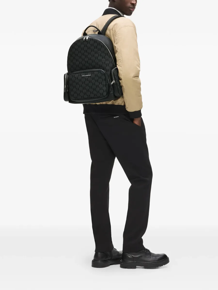 жаккардовый рюкзак K/Monogram 2