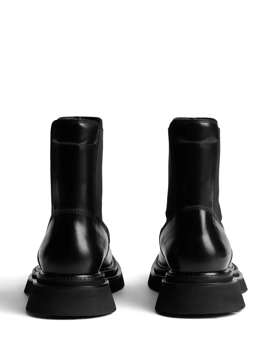 patent leather Chelsea boots 5