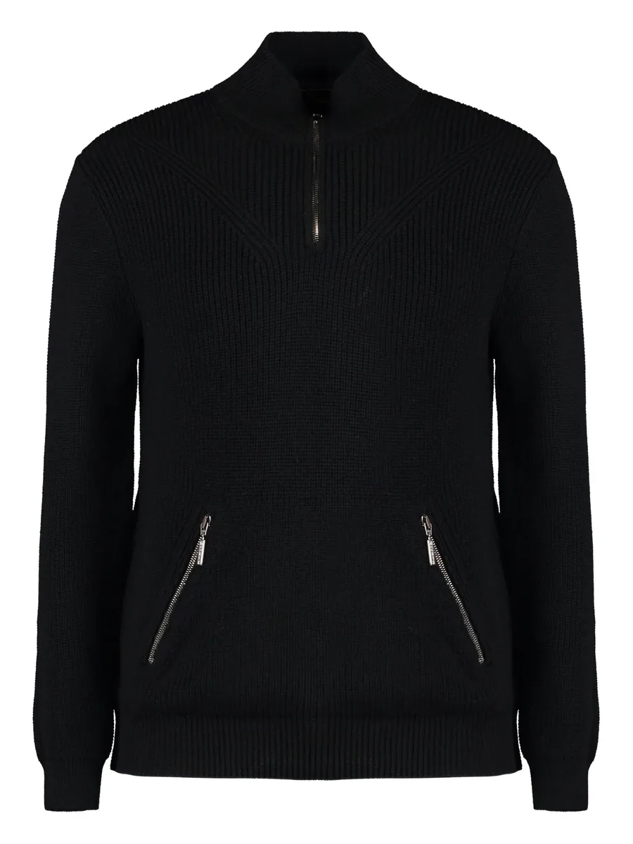 Cloud zip-neck sweater 1