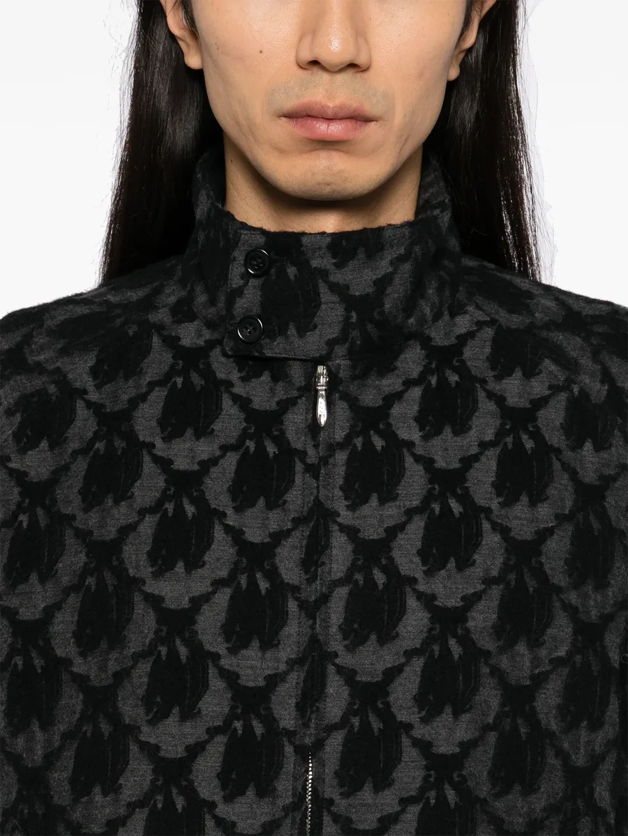 Bat Jacquard Drizzler jacket 9