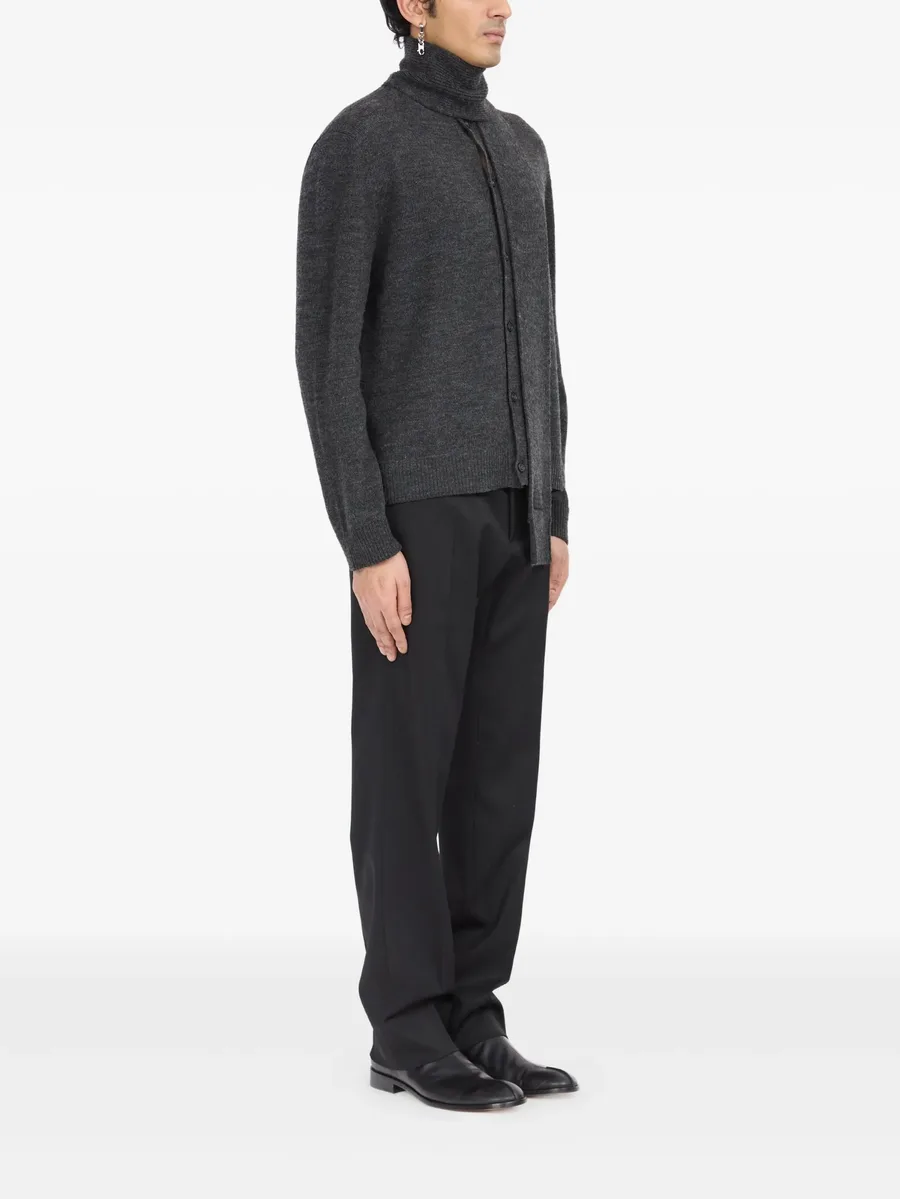 virgin wool-blend cardigan 5