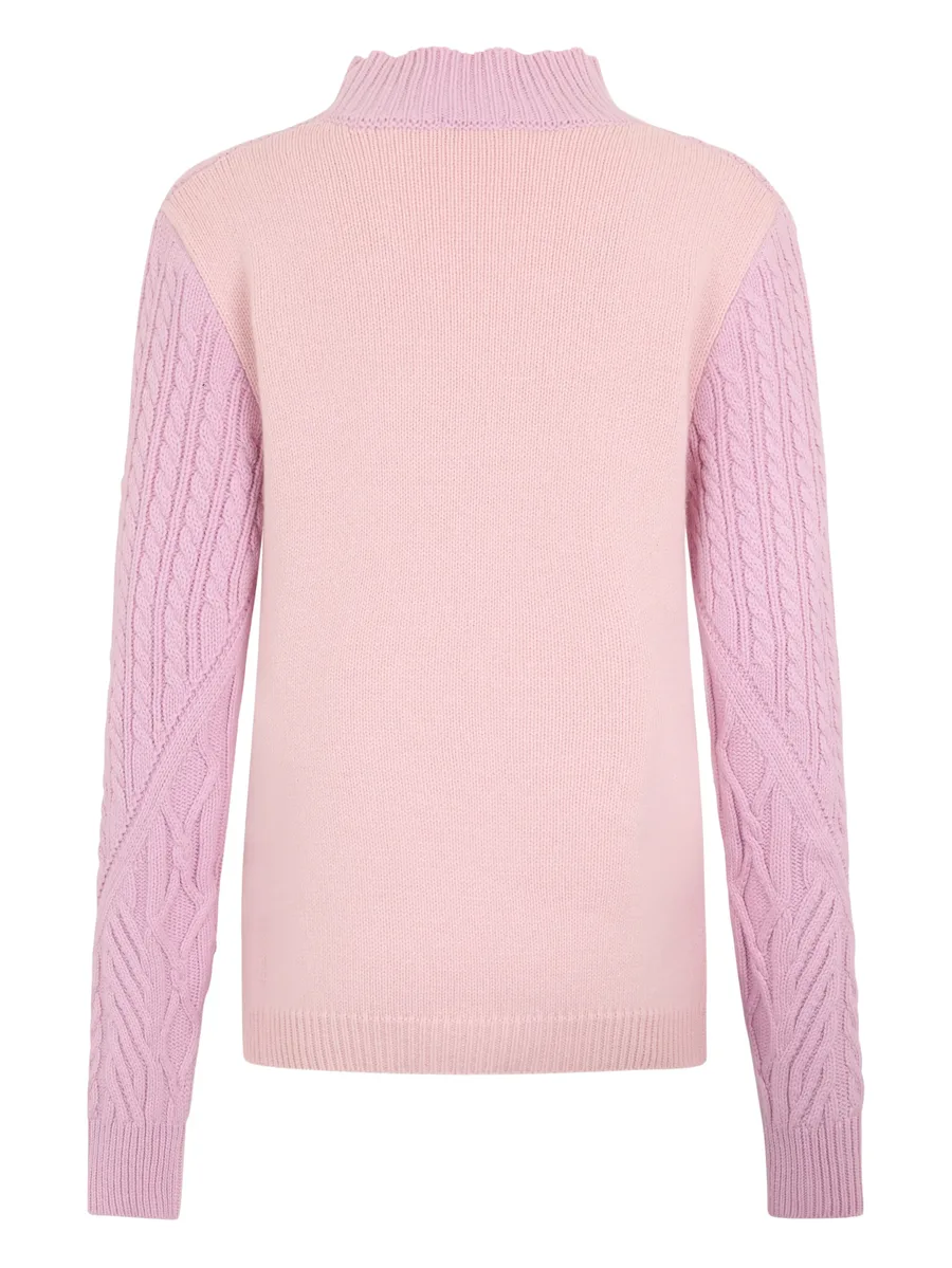 cable-knit sweater 3