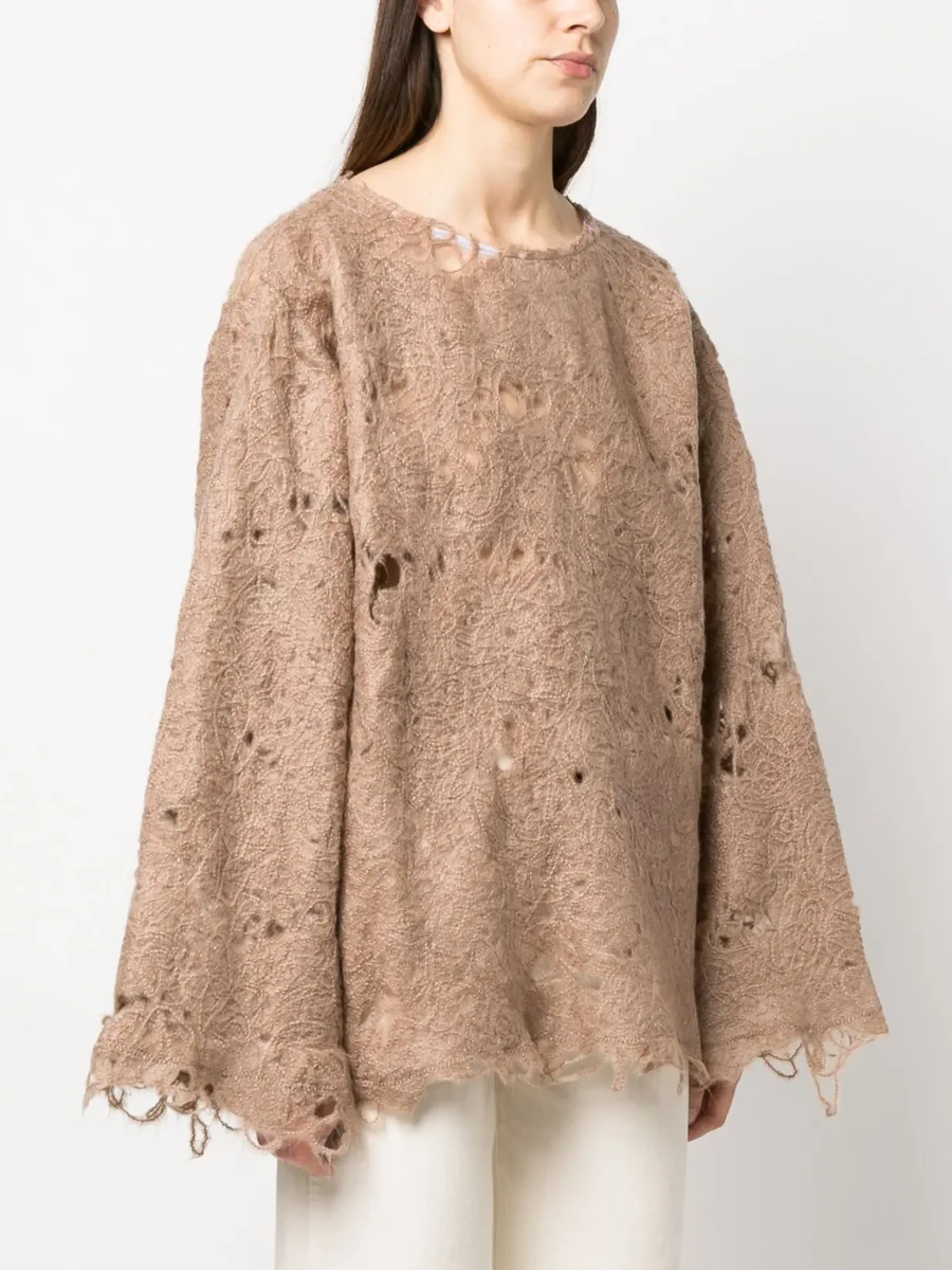 distressed-effect DOOMBOH® jumper 5