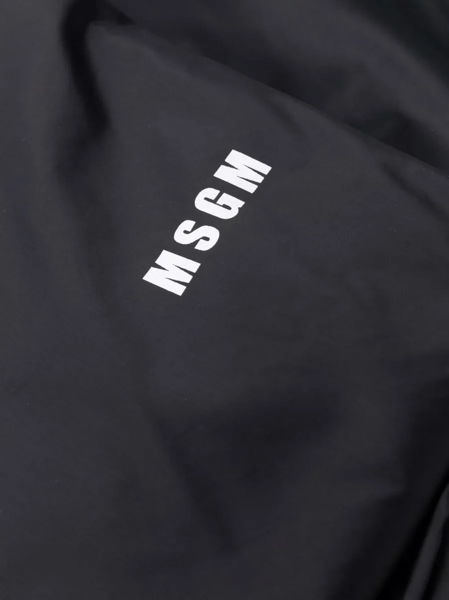 drawstring logo track pants 11
