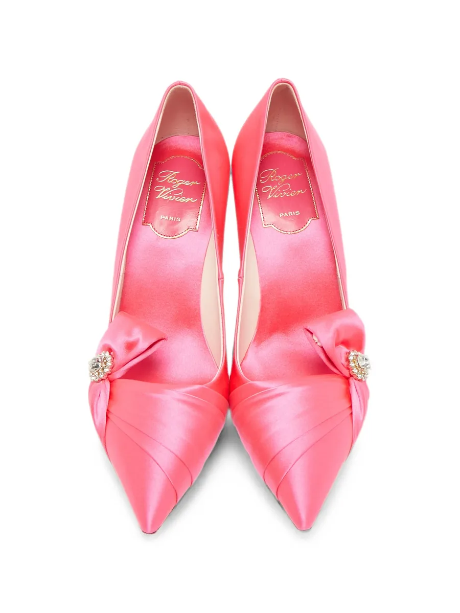 Lavalliere heeled pumps 5