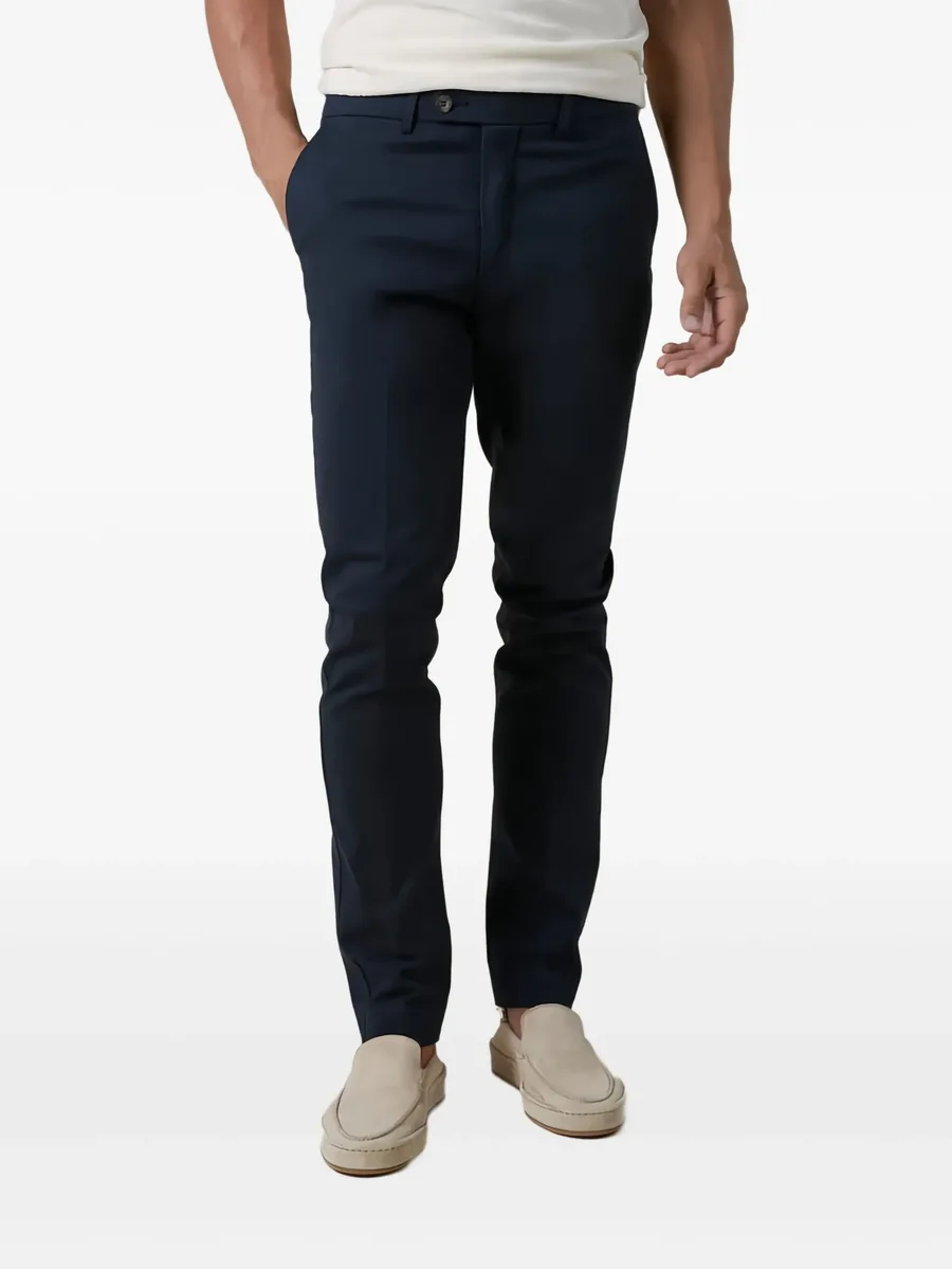 stretch-cotton trousers 4