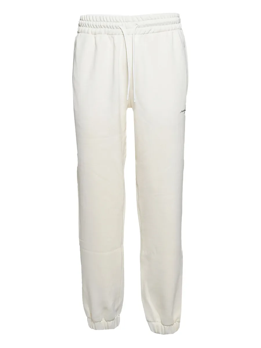 logo-embroidered track pants 1