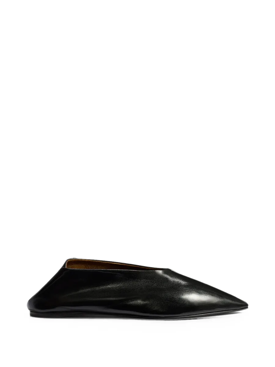 staple-detail ballet flats 6