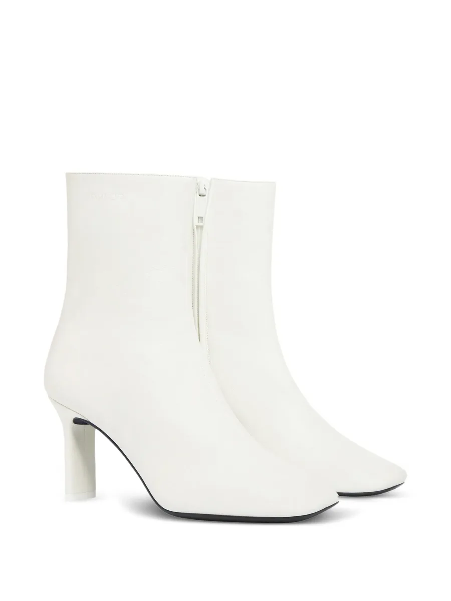 square-toe leather ankle boots 4