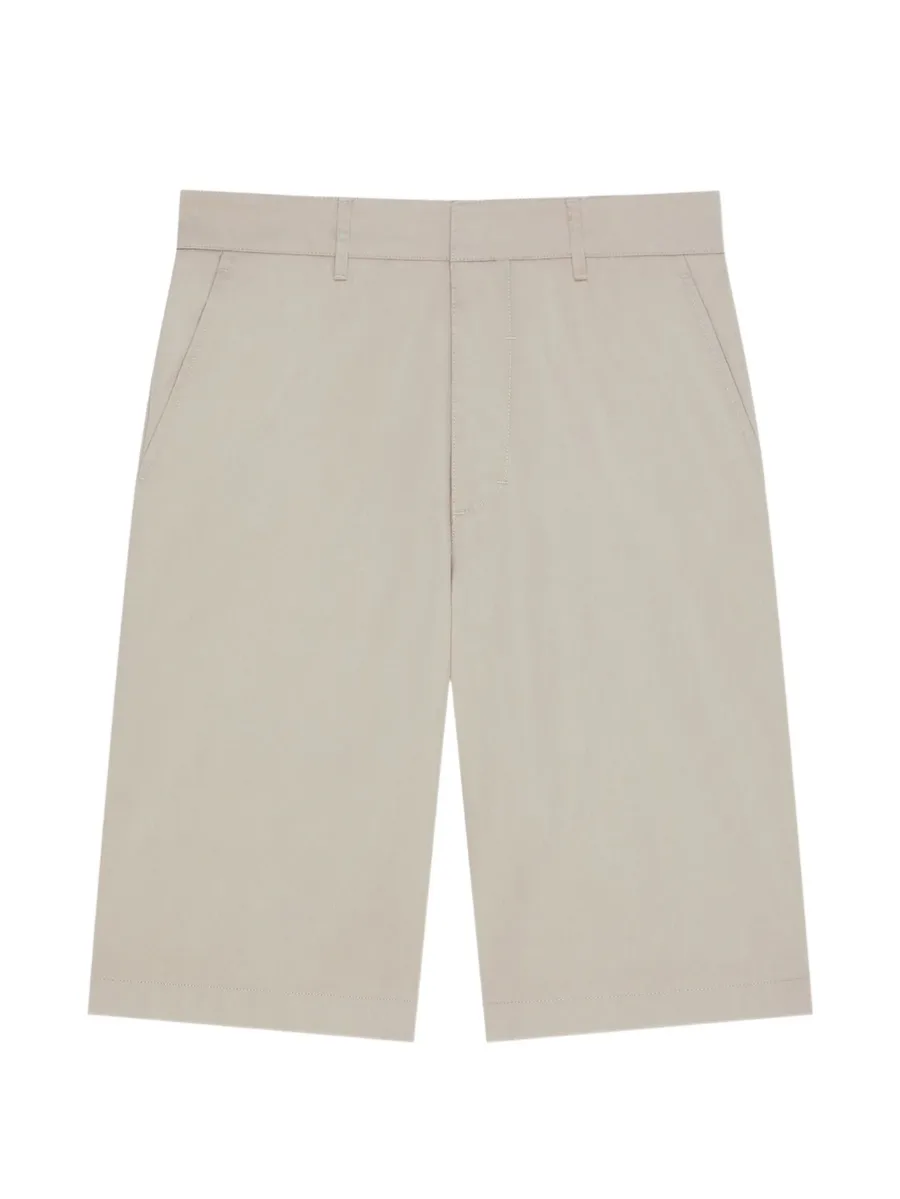logo-patch chino shorts 1