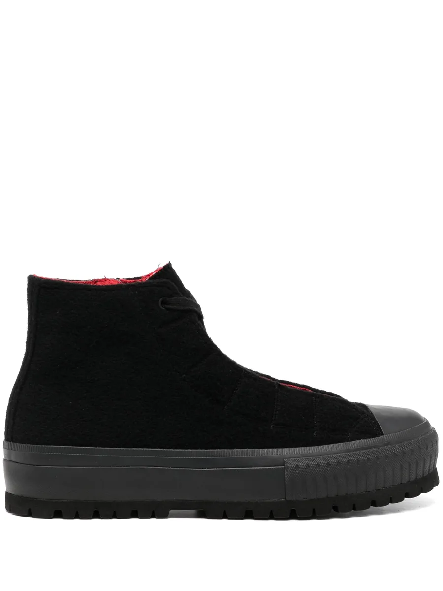 lace-up high-top sneakers 1