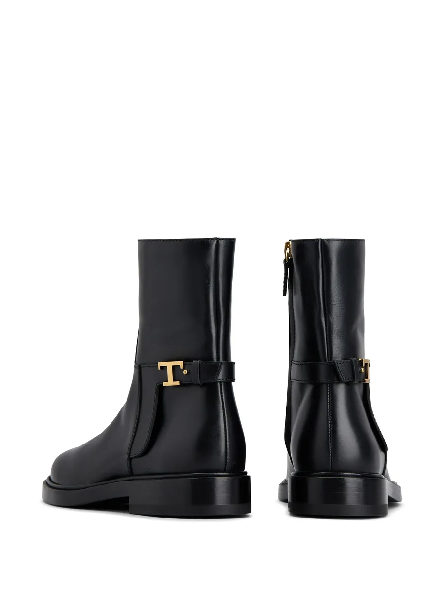 T Timeless leather ankle boots 6