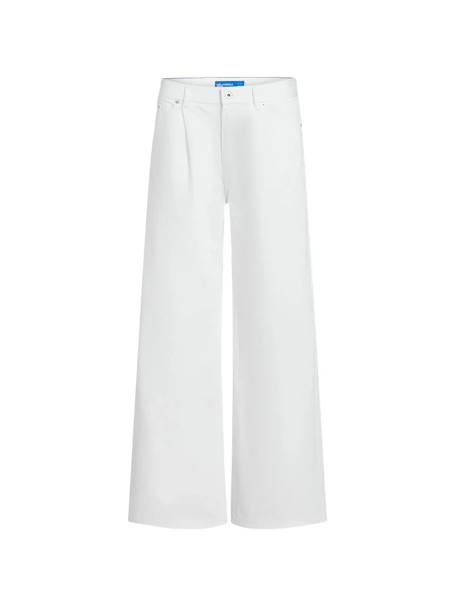 джинсы с нашивкой-логотипом 1