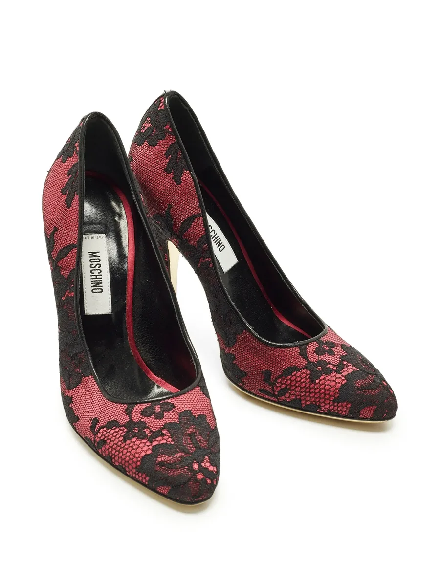 lace mesh pumps 9