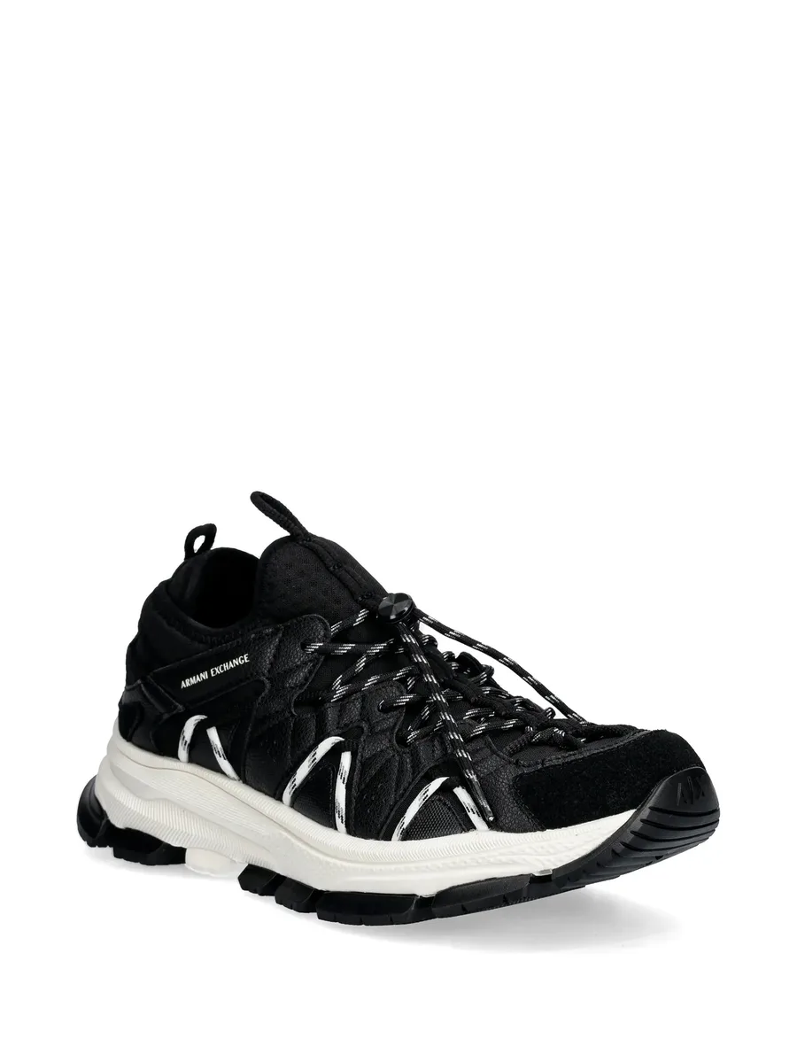 quilted lace-up sneakers 3