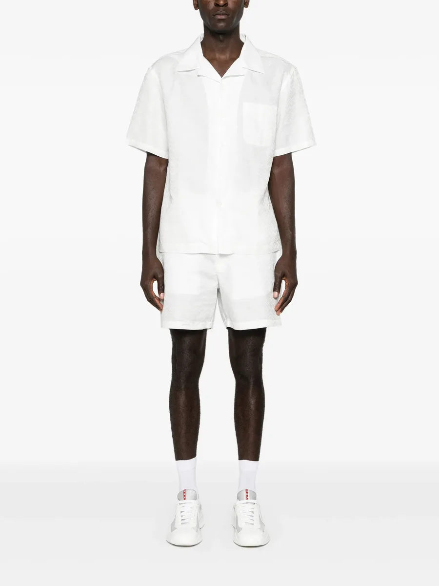 zigzag-jacquard bermuda shorts 3