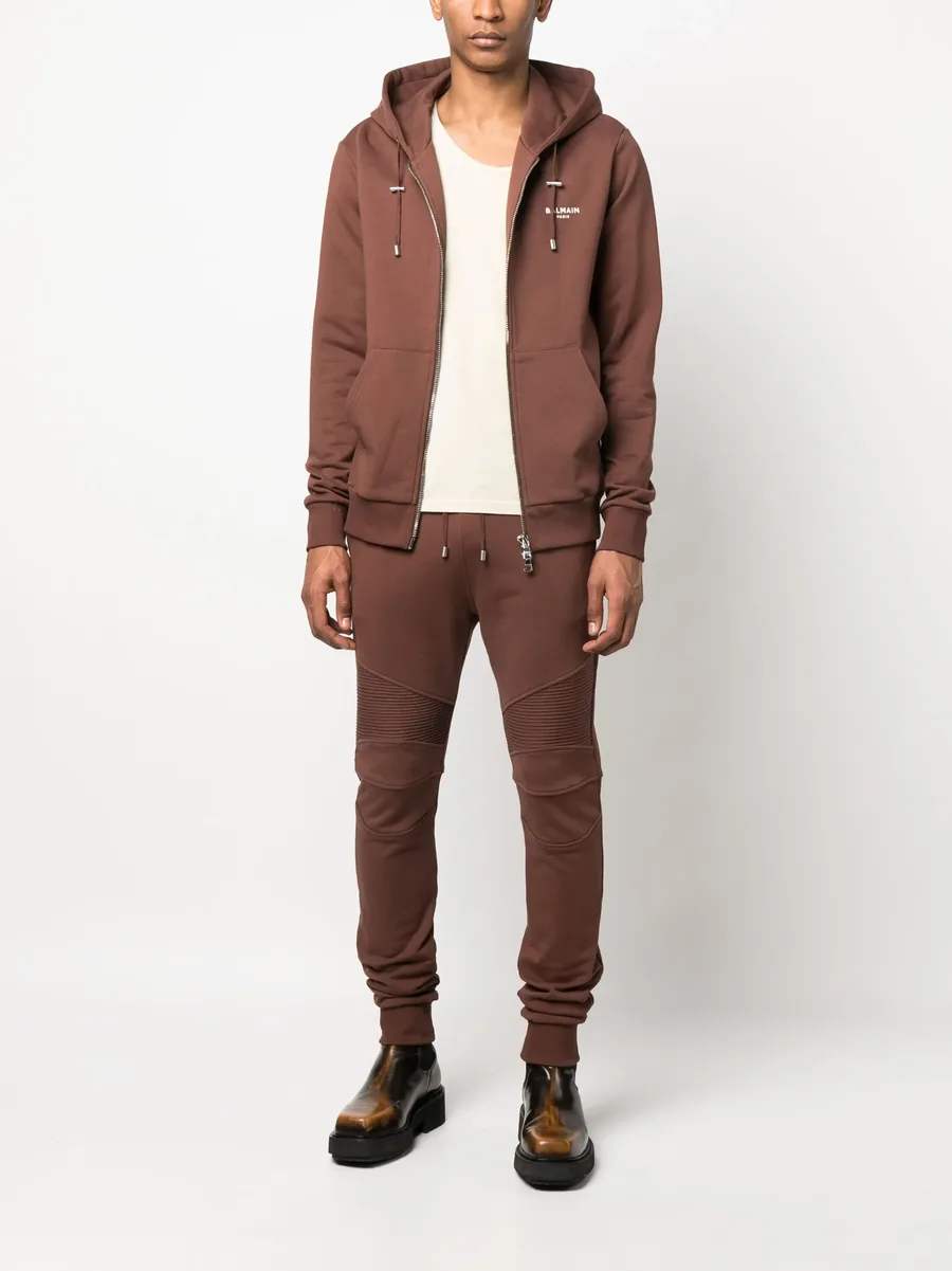 logo-print track pants 4