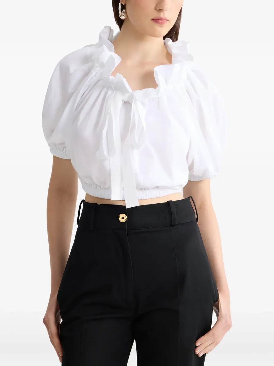 ruffled volume top 7