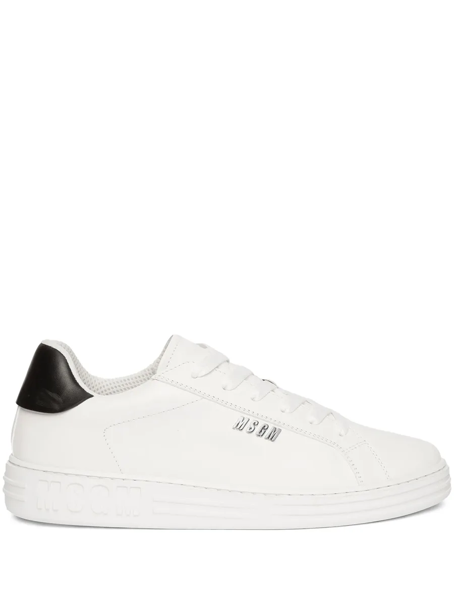 "Iconic" leather sneakers 1