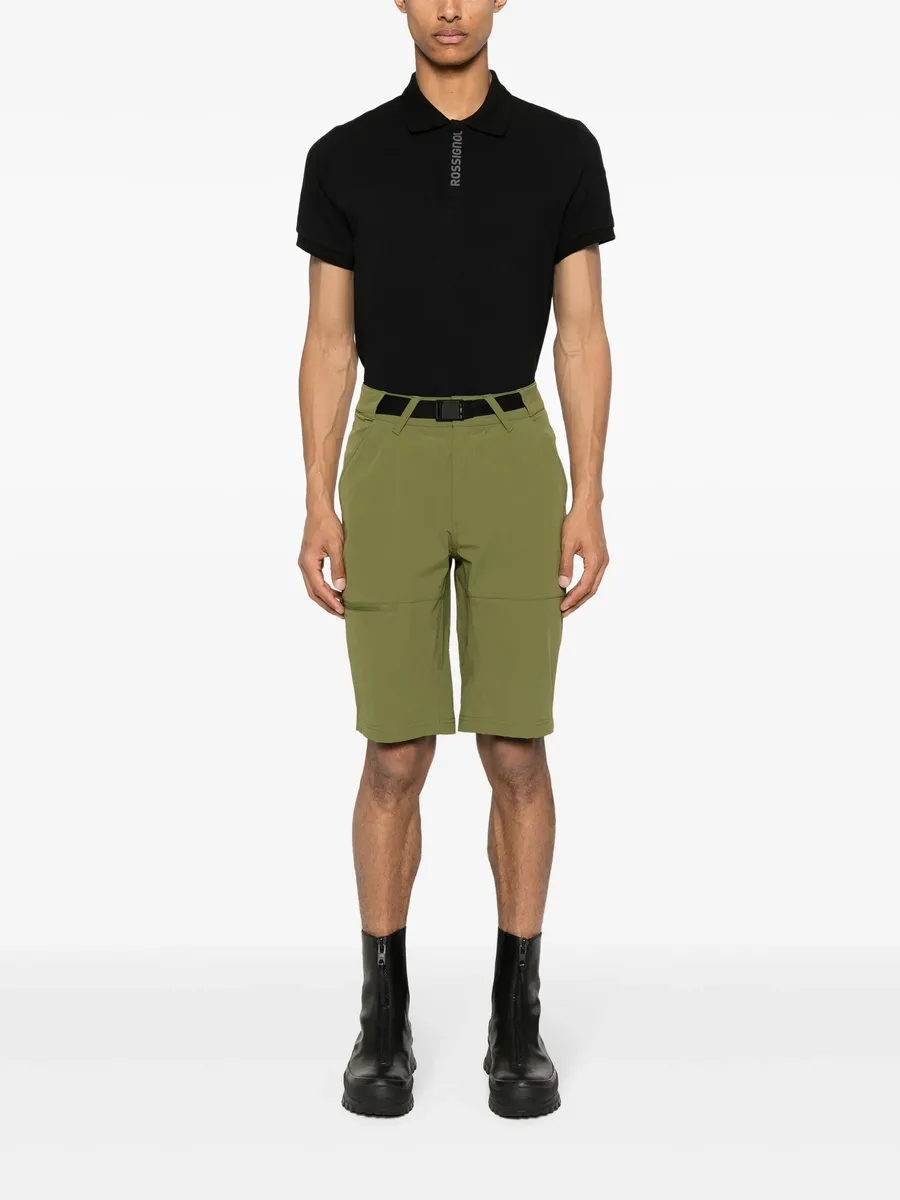 appliqué-logo cargo shorts 4