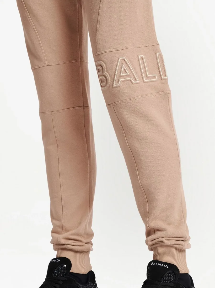 embossed logo track pants 10