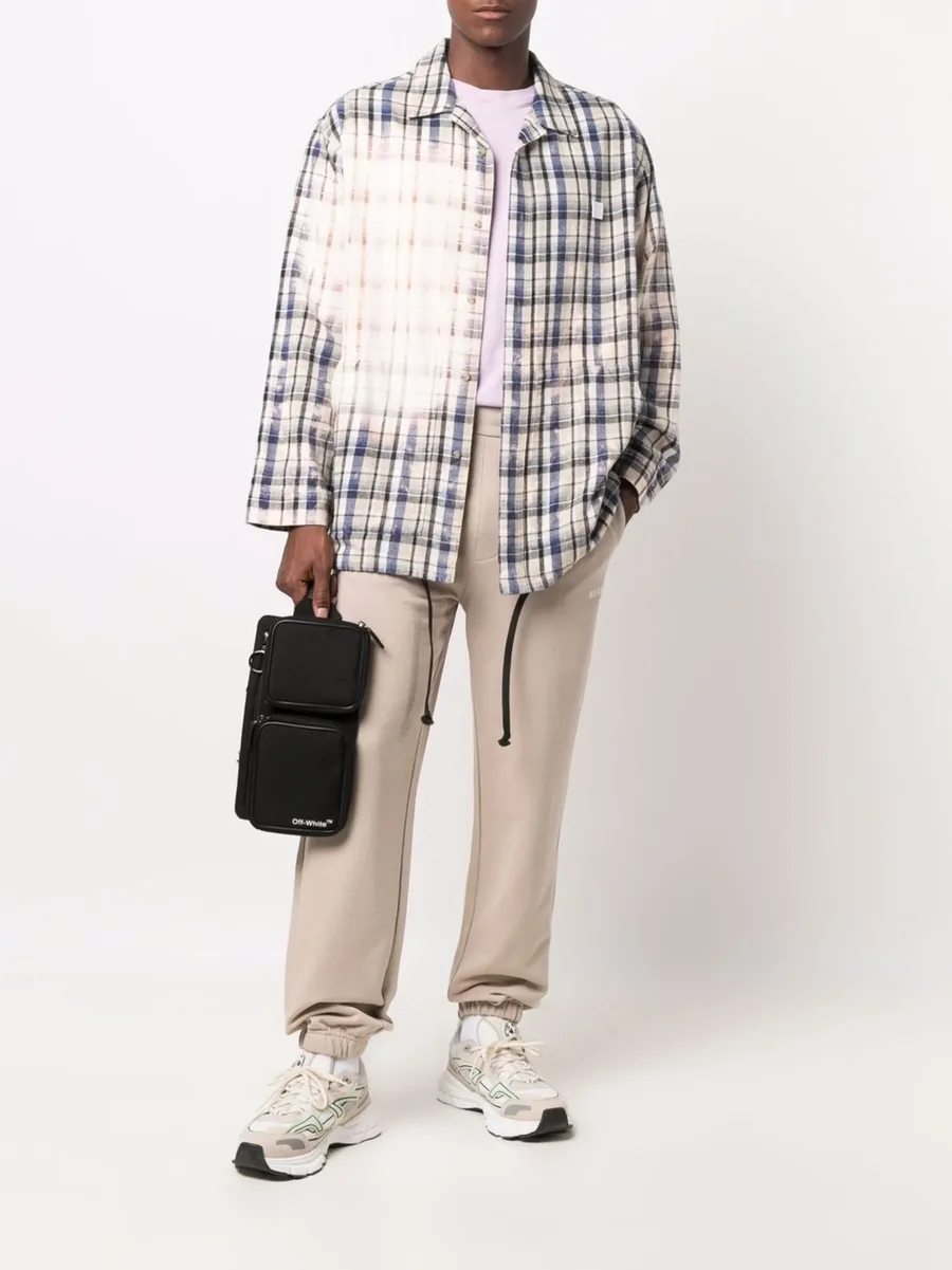 logo-print cotton track trousers 4