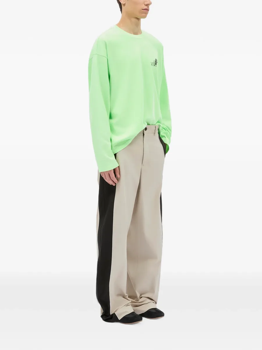 side-stripe trousers 5