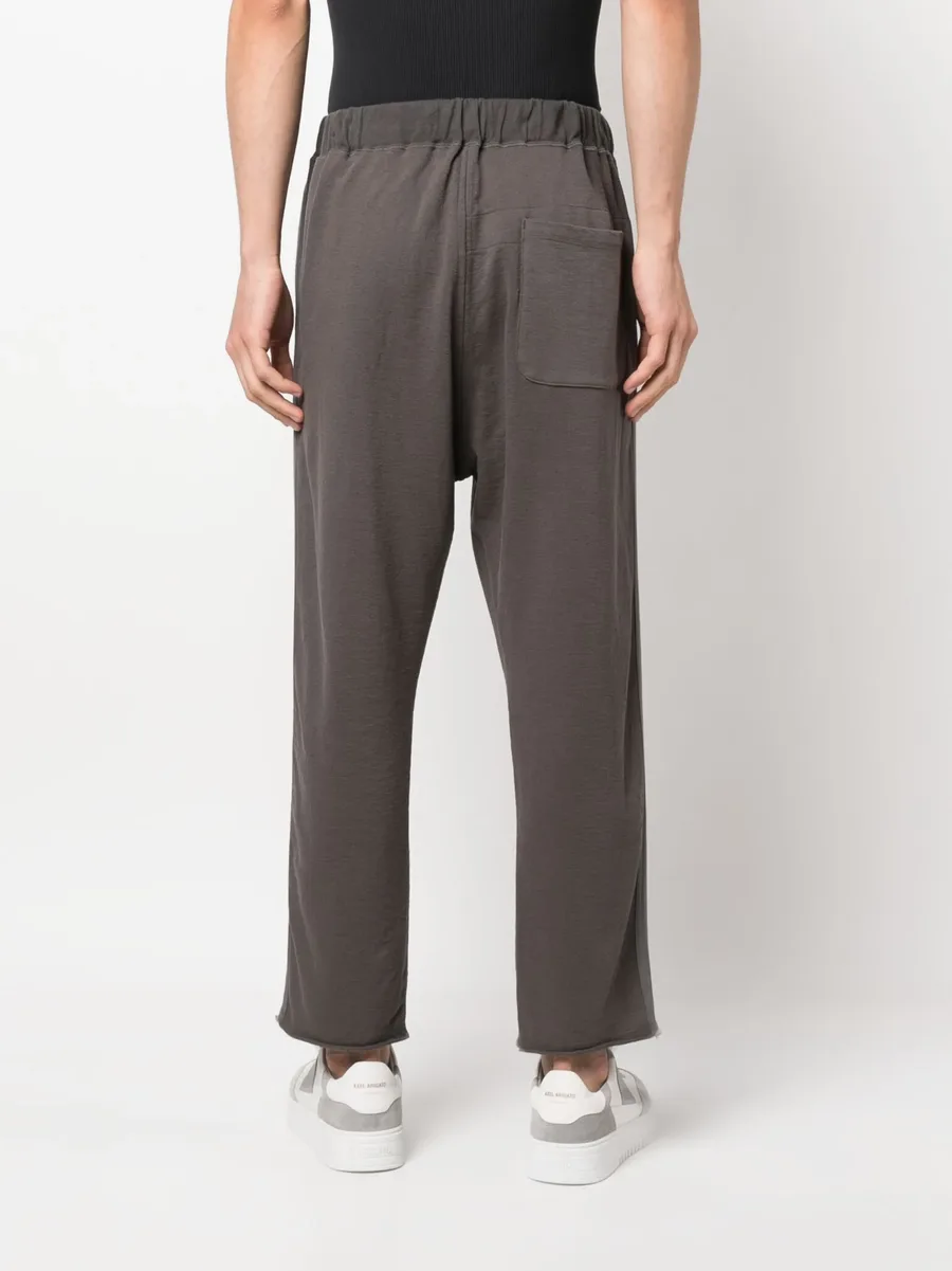 drawstring cotton track pants 8