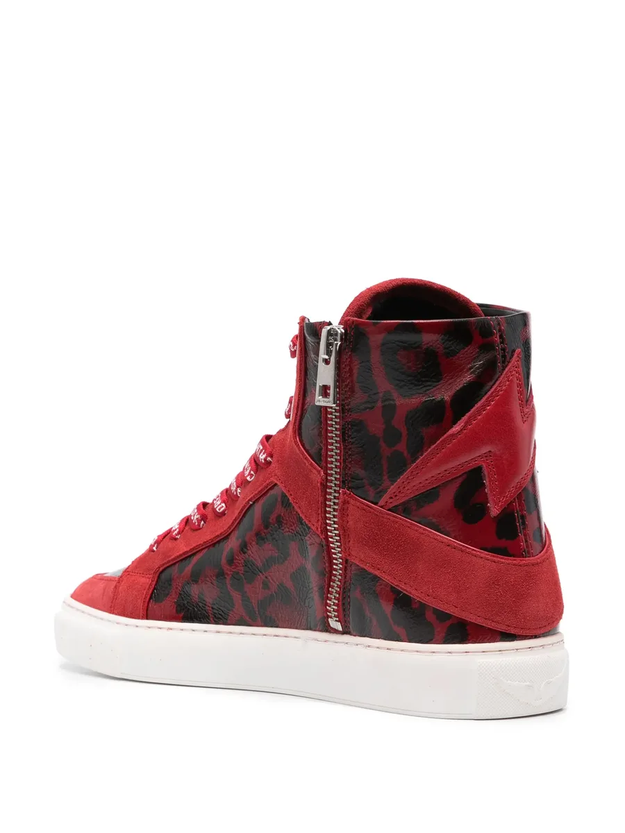 ZV1747 High Flash panelled sneakers 6