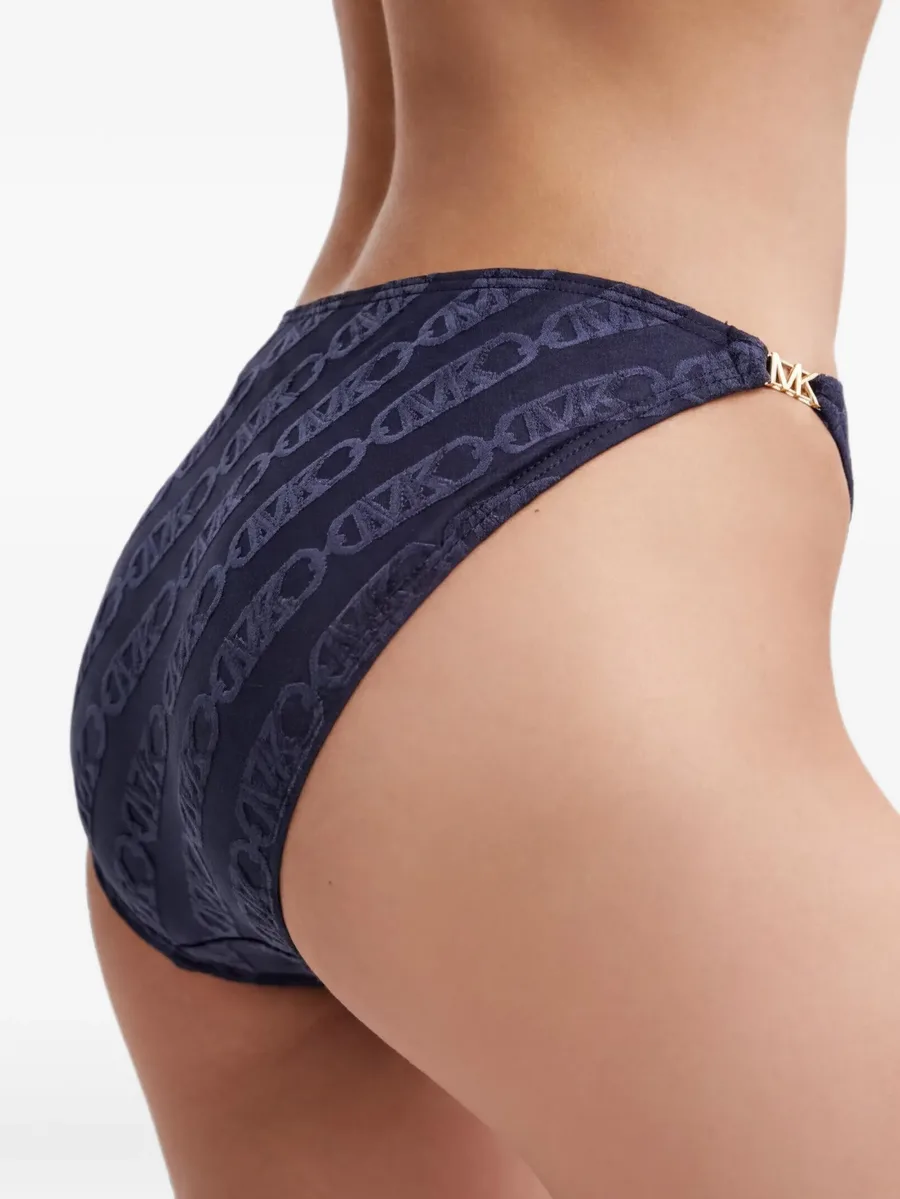 logo-pattern bikini bottoms 3