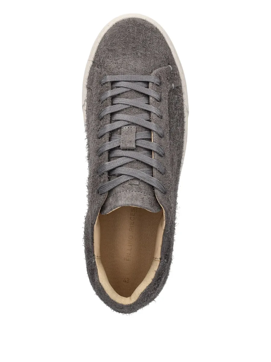 suede lace-up sneakers 5