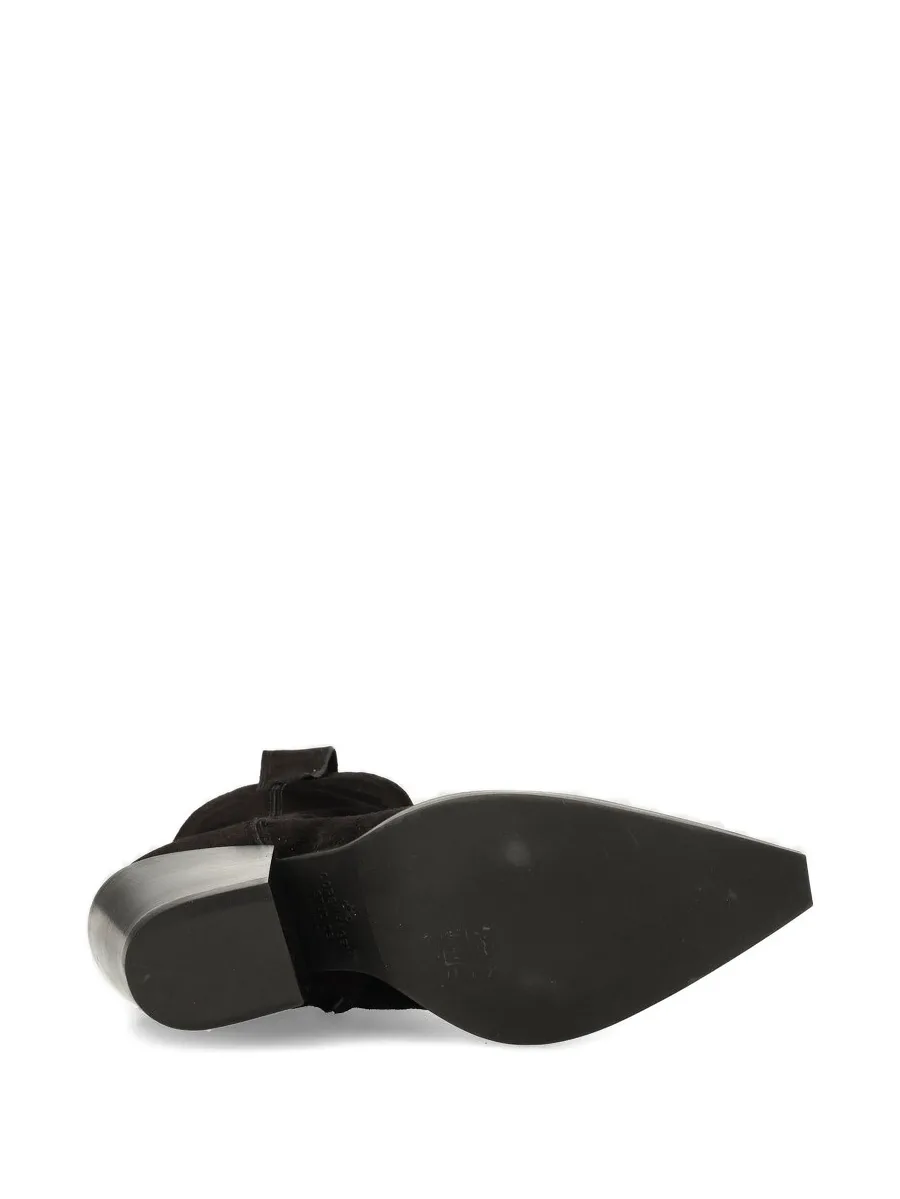 CPH238 suede pointed-toe zip boots 5