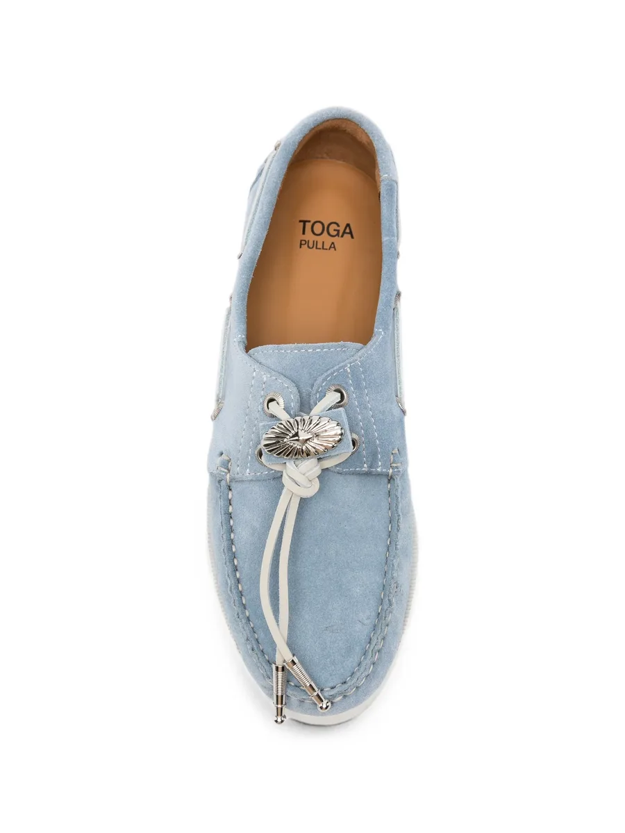 suede-finish boat shoes 8