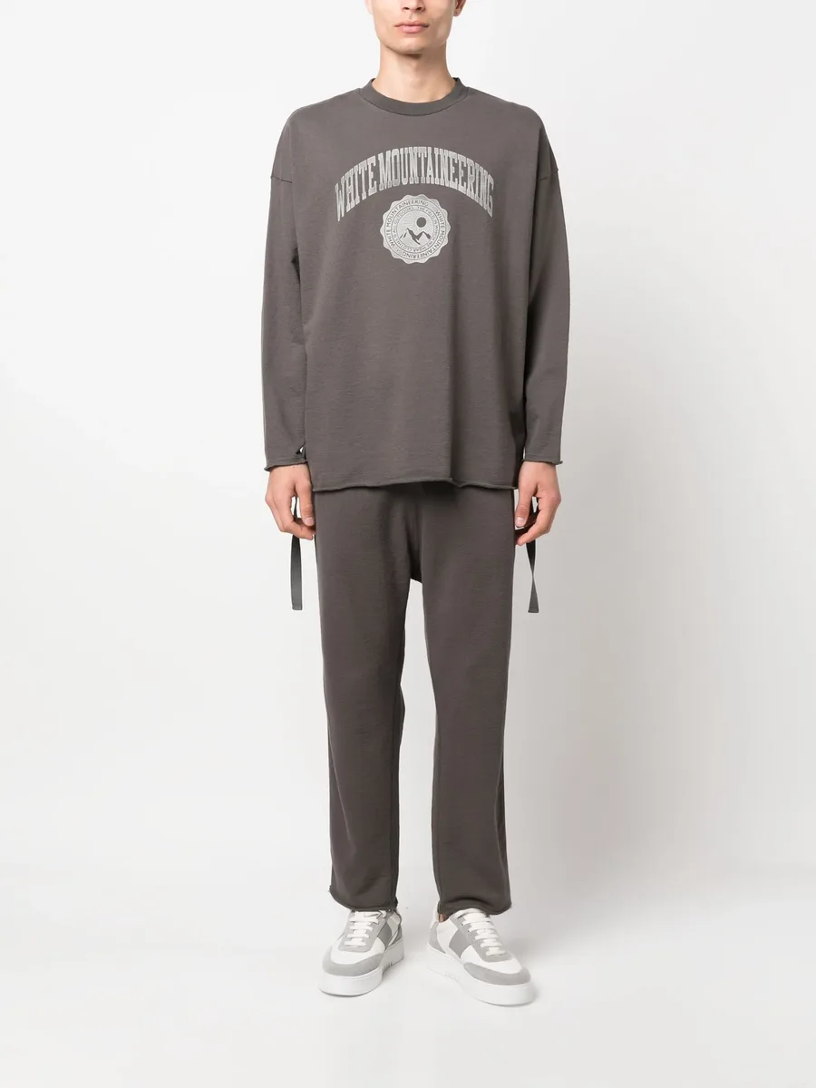 drawstring cotton track pants 3