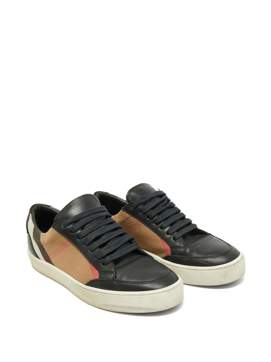 Nova Check low-top sneakers 9