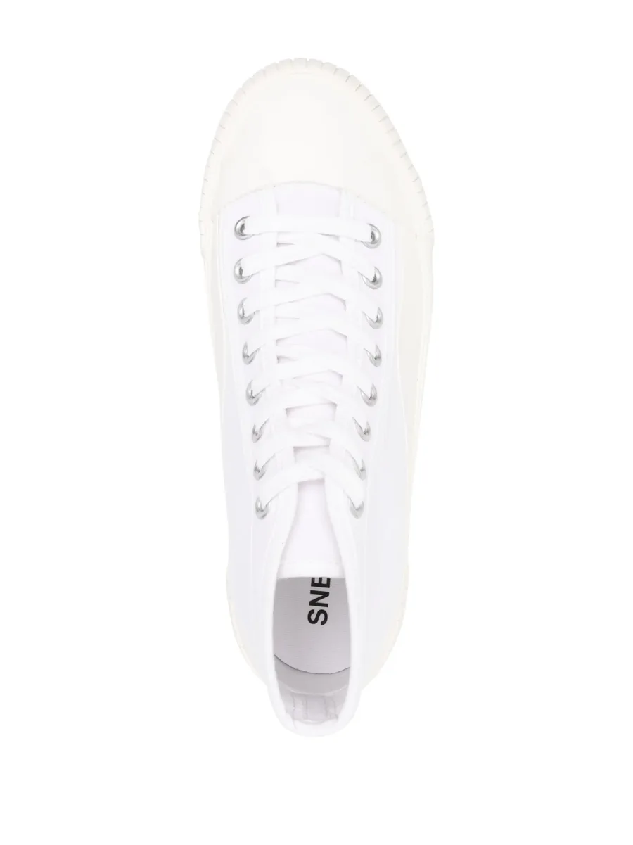 Iggy canvas high-top sneakers 8
