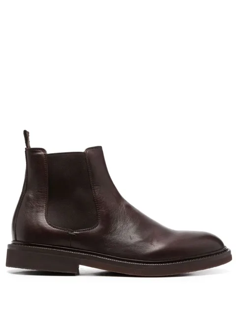leather ankle boots