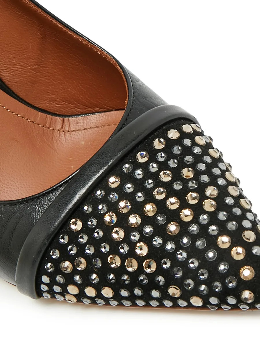 туфли с ремешком на щиколотке и кристаллами 5