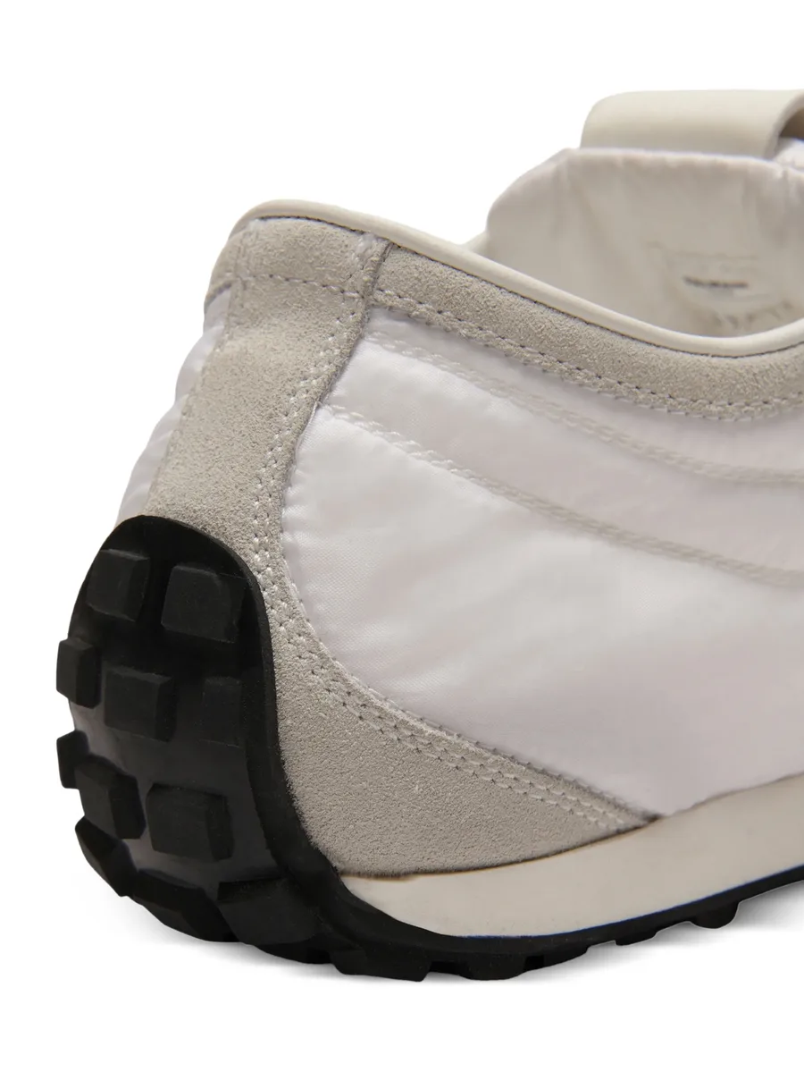 Racing low trainers in nylon and leather 11