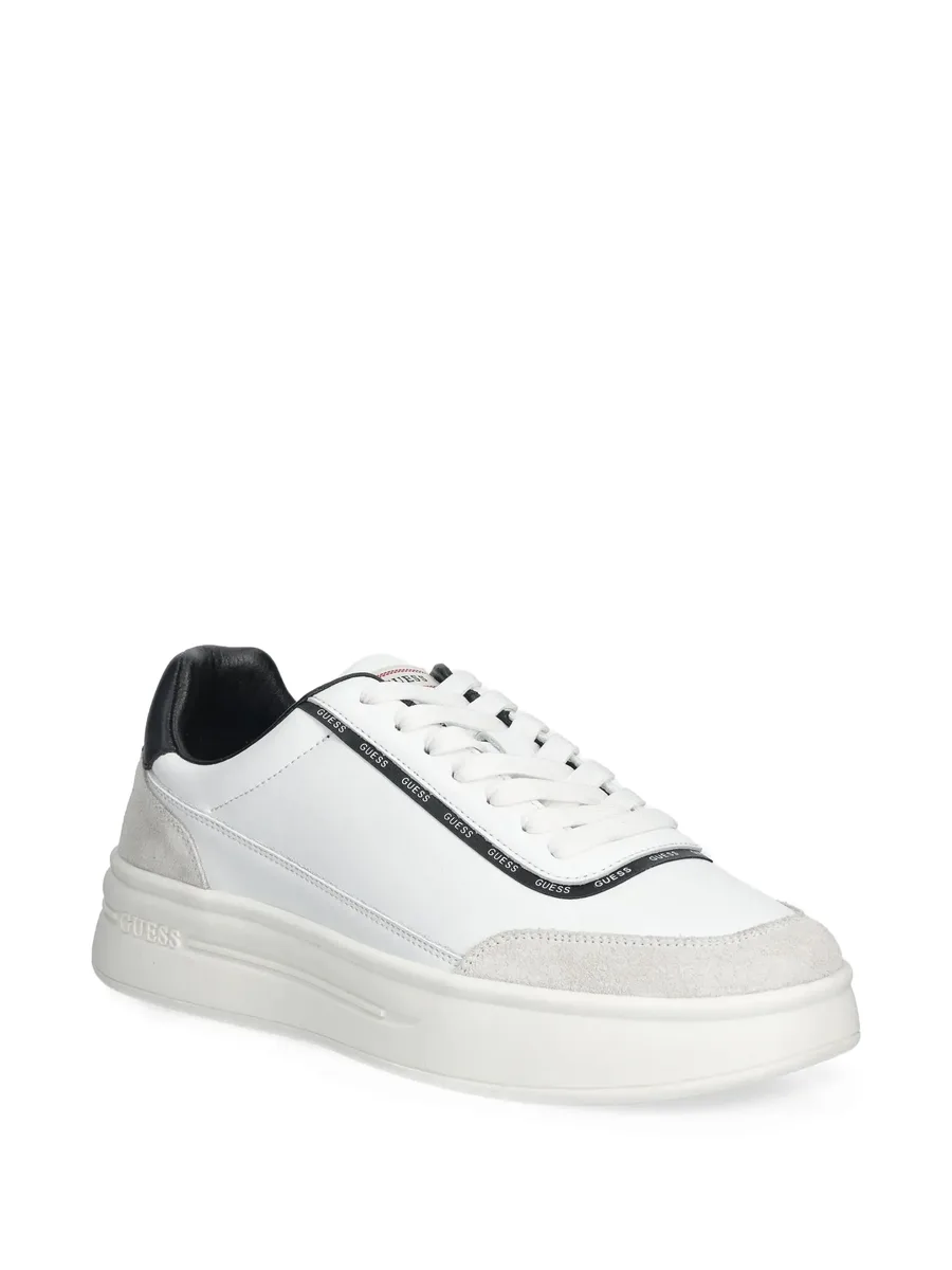 logo-trim low-top sneakers 3