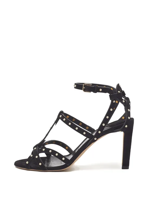 Beverly pearl-embellished sandals