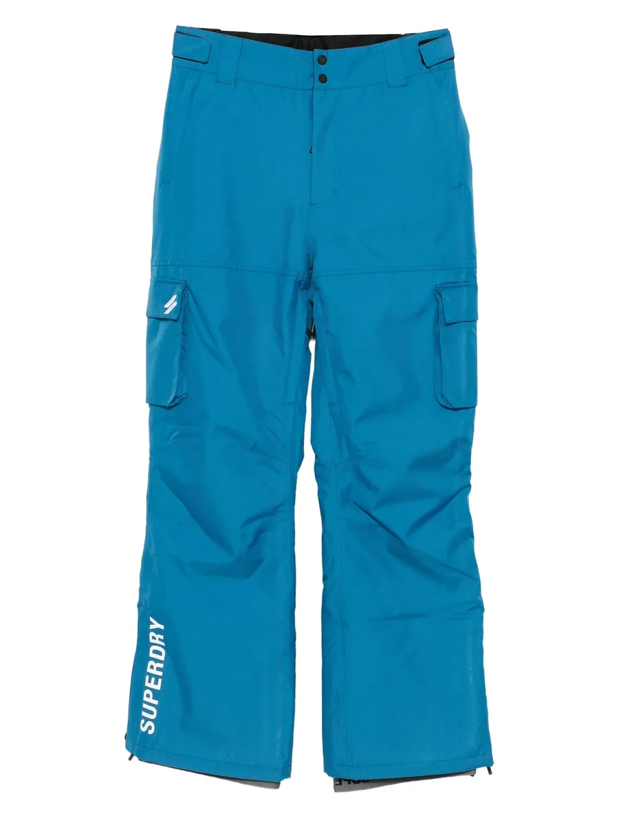 panelled cargo trousers 1