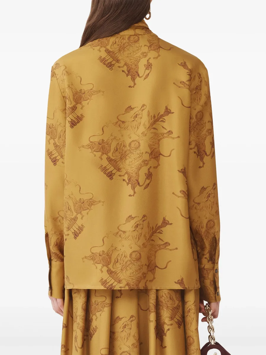 x Benni Bosetto silk shirt 7