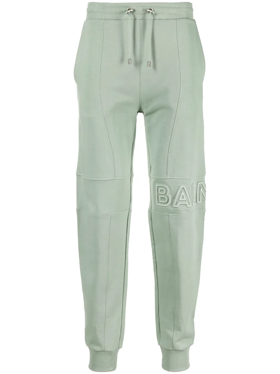 logo-embossed track pants 1