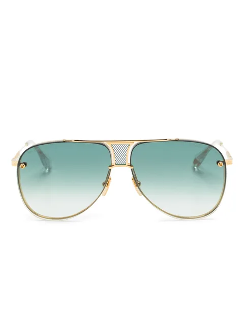 Decade pilot-frame sunglasses