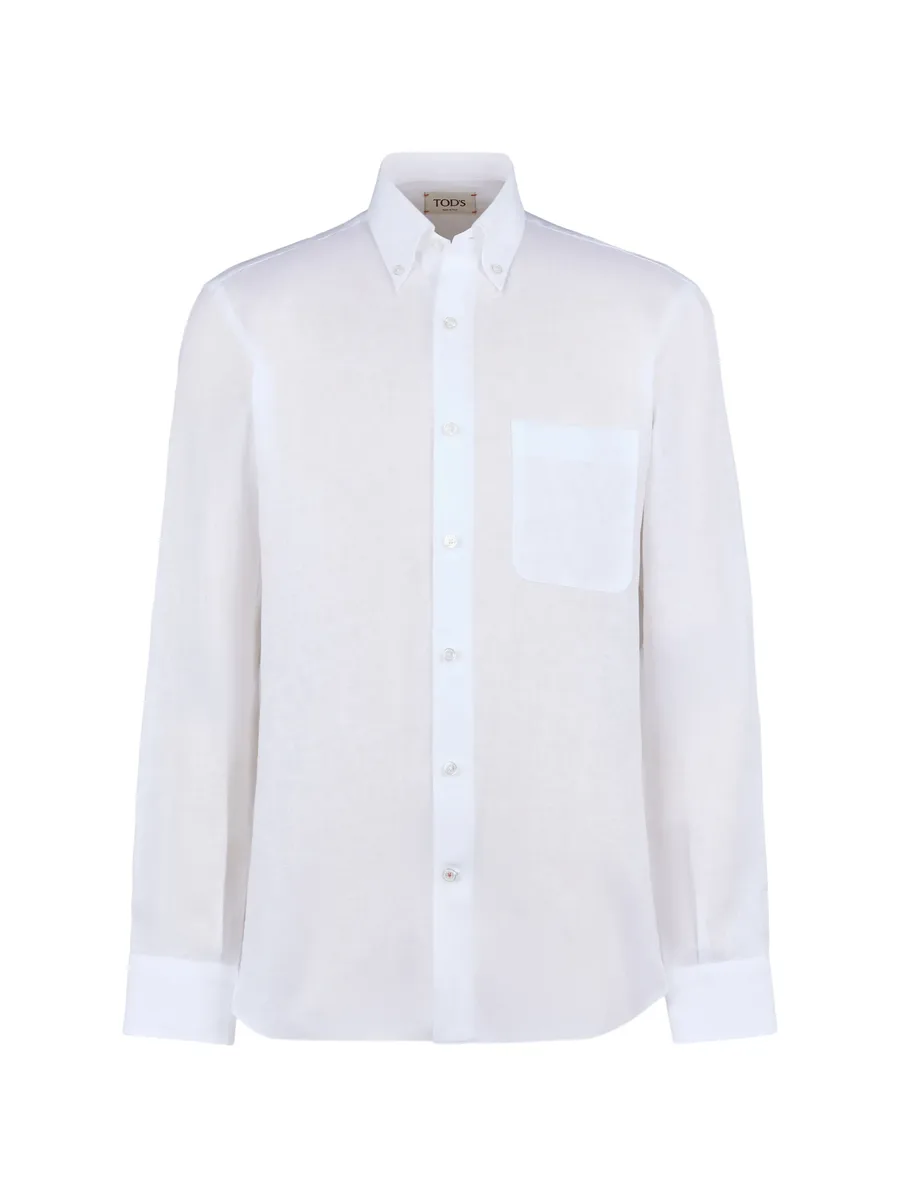 рубашка с нагрудным карманом 1