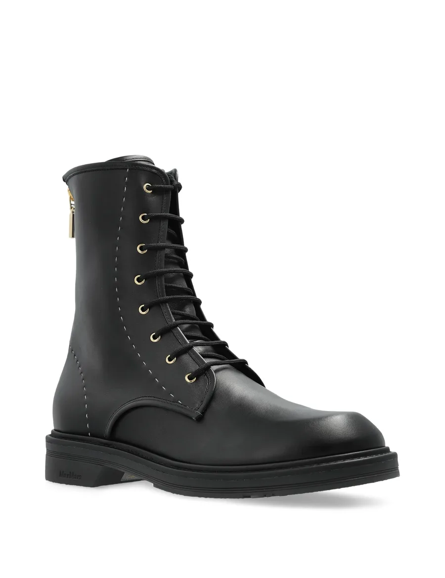 lace-up combat boots 7