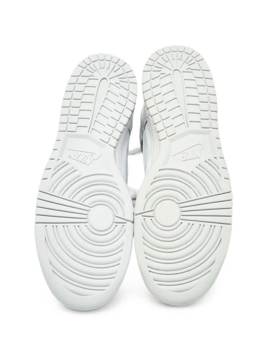 Dunk High lace-up leather sneakers 6
