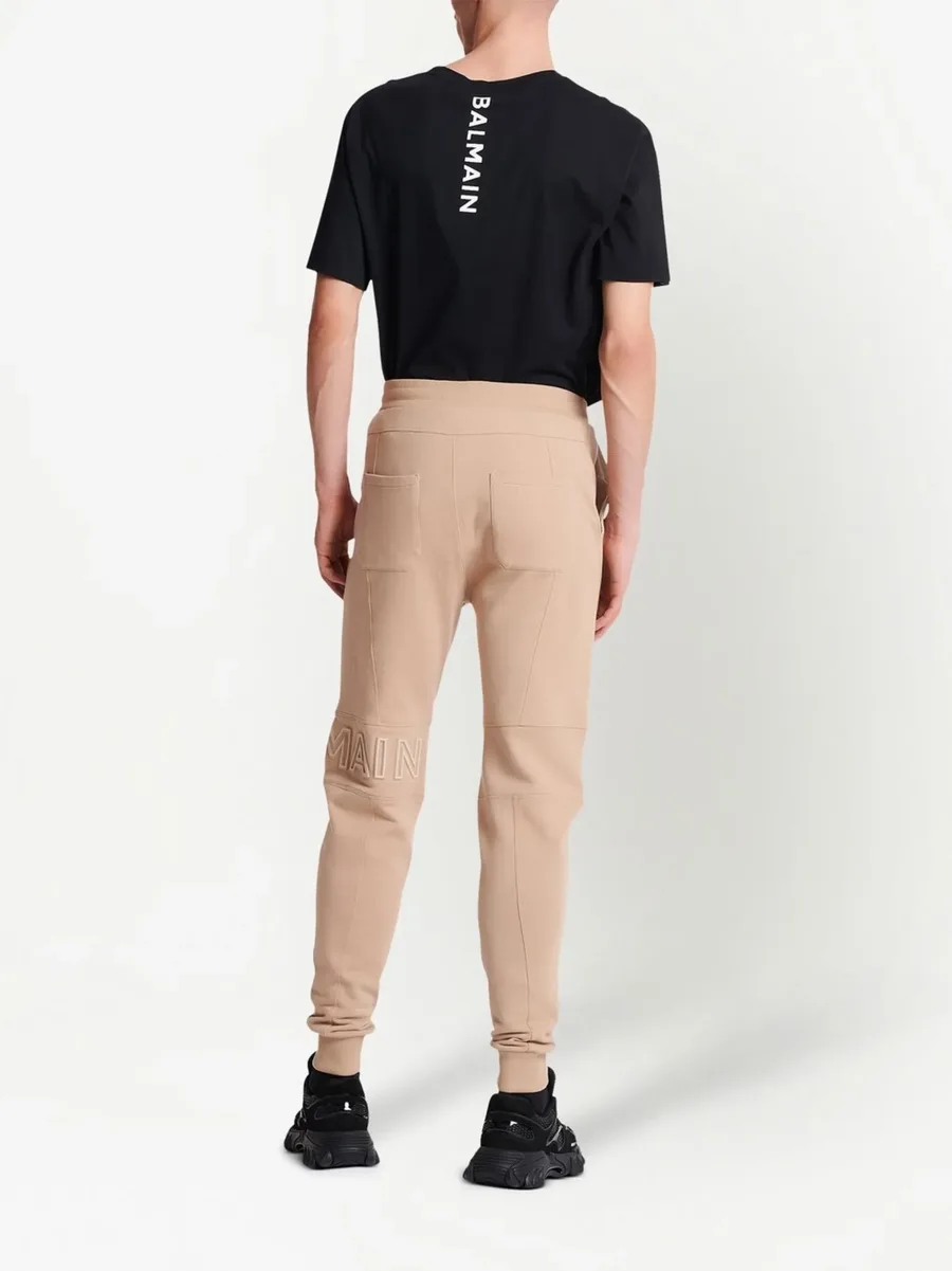 embossed logo track pants 8
